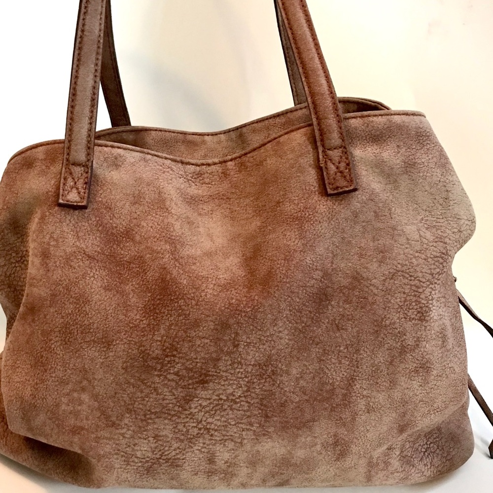 Free People slouch three pocket tote bag